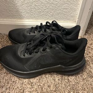 Black Nike shoes